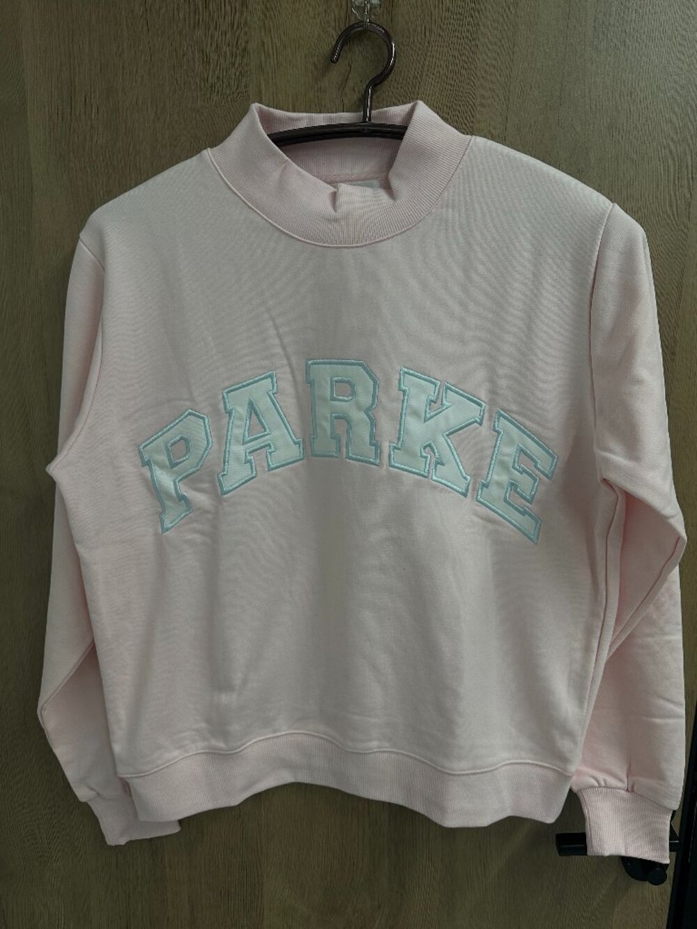 PARKE Varsity Mock Neck Sweatshirt